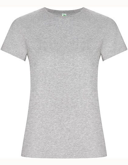 Women´s Golden Organic T-Shirt – Roly Eco in Heather Grey 58