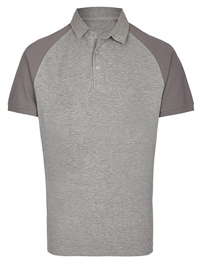 my mate - Men´s Polo – Miners mate in Heather Grey/Grey Solid