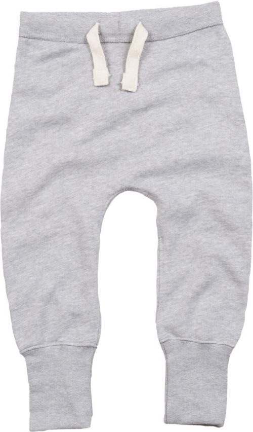 Baby Jogginghose BZ 33 – Babybugz in Heather Grey Melange