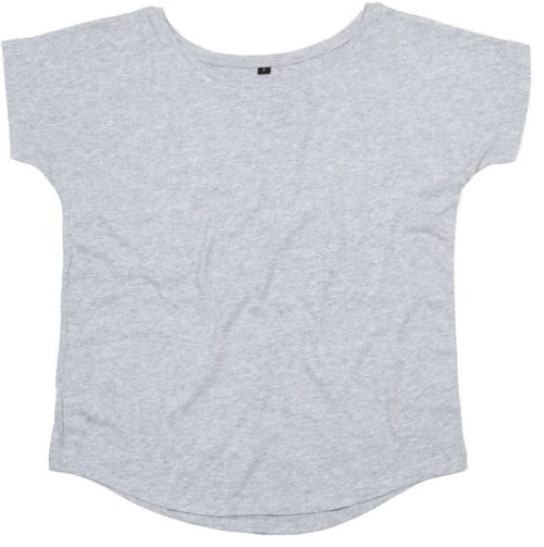 Damen T-Shirt "Loose Fit" M 91 – Mantis in Heather Grey Melange