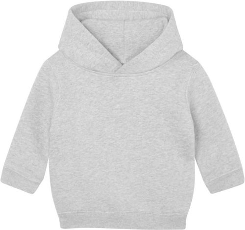 Baby Hoodie BZ 63 – Babybugz in Heather Grey Melange