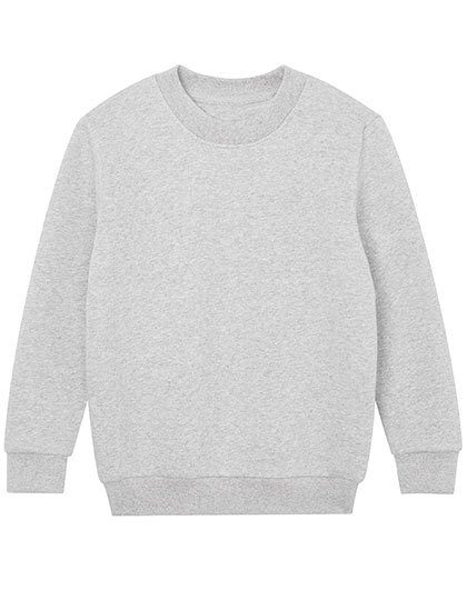 Kids´ Essential Sweatshirt – Mantis in Heather Grey Melange
