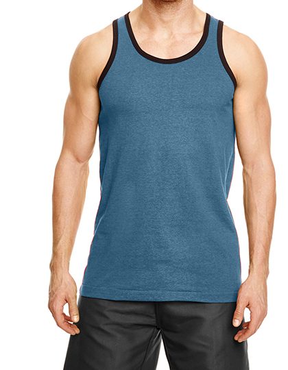 Heathered Tank Top – Burnside in Heather Navy