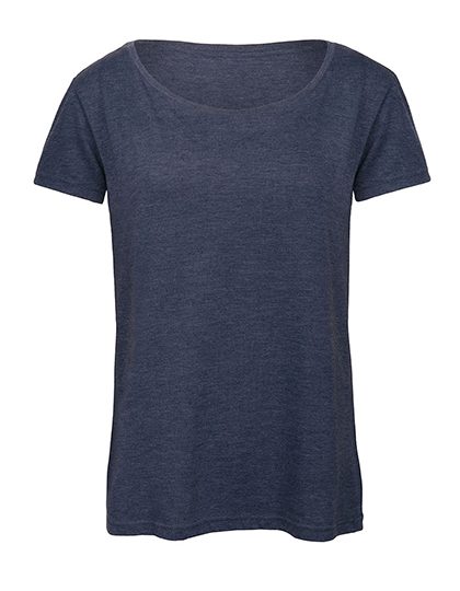 Women´s Triblend T-Shirt – B&C BE INSPIRED in Heather Navy
