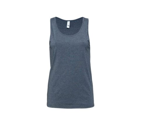 Unisex Jersey Tank Top – Bella+Canvas in Heather Navy