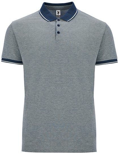 Bowie Poloshirt – Roly in Heather Navy Blue 247