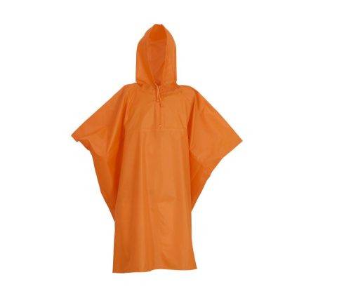 Lightweight poncho HVS470 – Yoko in Hi Vis Orange