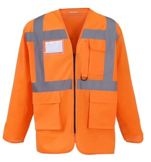 Hi - Vis jacket HVJ800 – Yoko in Hi Vis Orange