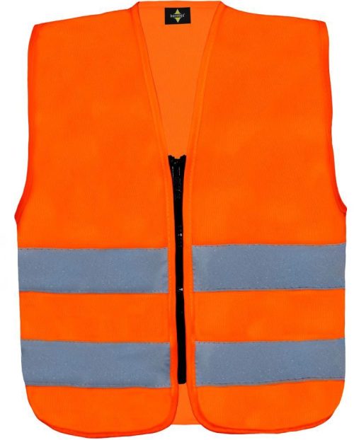 Kinder Warnweste KWRX – Aalborg – Korntex in Hi Vis Orange