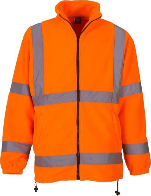 Hi-Vis Fleece Jacke HVK 08 – Yoko in Hi Vis Orange