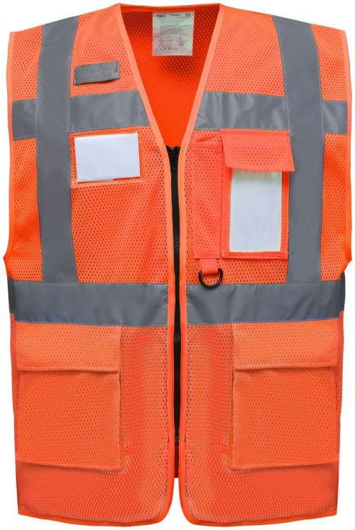 Hi-Vis Mesh Warnweste HVW 820 – Yoko in Hi Vis Orange