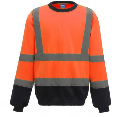 Hi-Vis Sweater HVJ 510 – Yoko in Hi Vis Orange/Navy