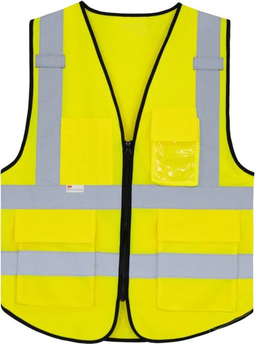 Hi-Vis Multifunktionsweste KXPMF – Munich – Korntex in Hi Vis Yellow