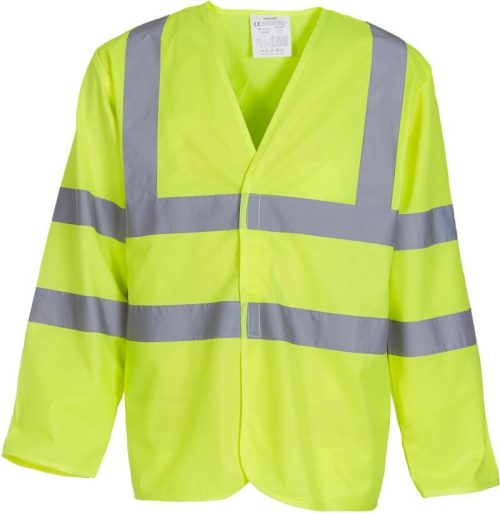 Warnweste langarm HVJ 200 – Yoko in Hi Vis Yellow