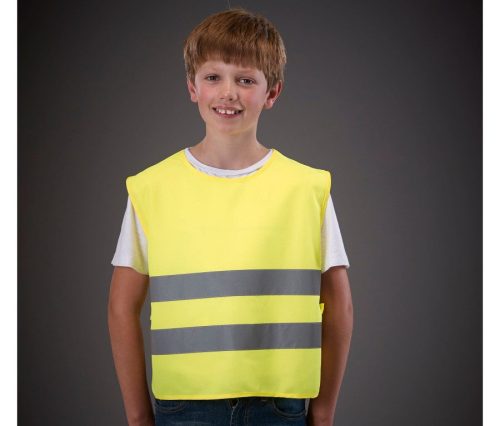 Kids Hi-Vis Two Band Tabard HVS269CH – Yoko in Hi Vis Yellow