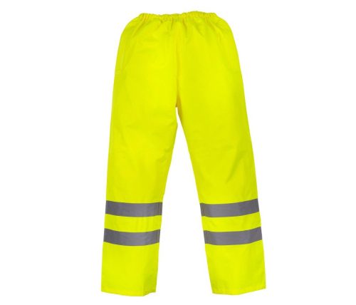 Hi-Vis Two-Tone Waterproof Overtrousers HVS463 – Yoko in Hi Vis Yellow
