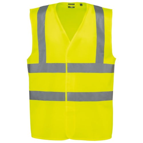 HI-VIS Sicherheitsweste Erwachsene Unisex WK616 – WK in Hi Viz Yellow