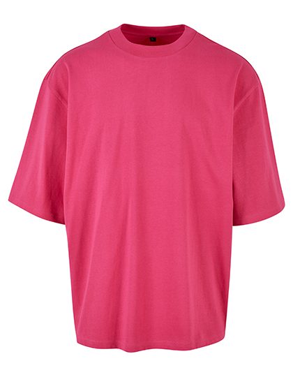 Oversized Sleeve Tee – Build Your Brand in Hibiskus Pink