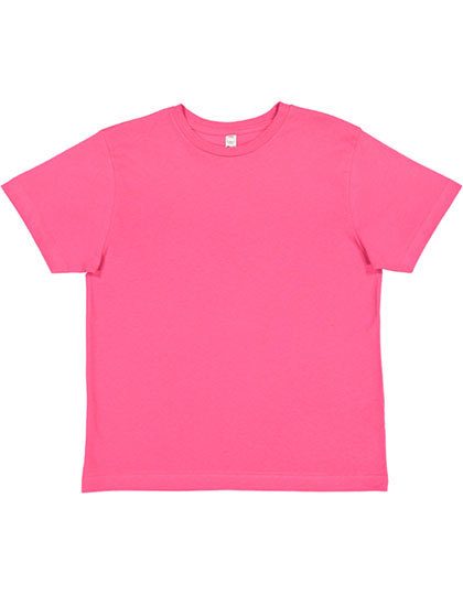 Youth Fine Jersey T-Shirt – Rabbit Skins in Hot Pink