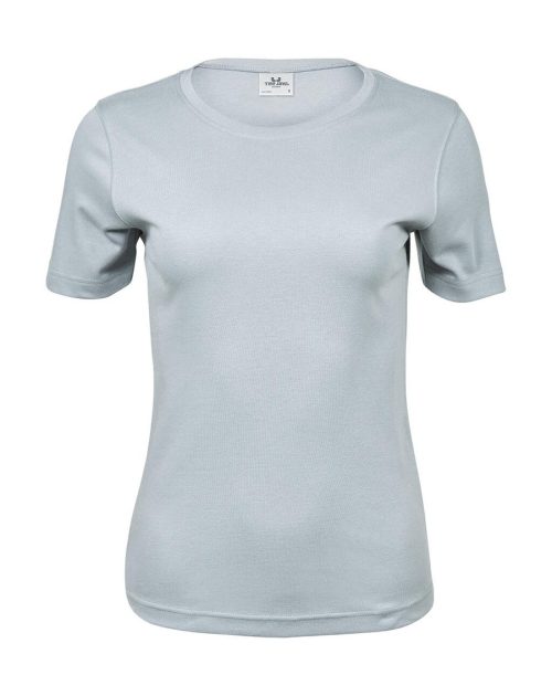 Women´s Interlock Tee – Tee Jays in Ice Blue