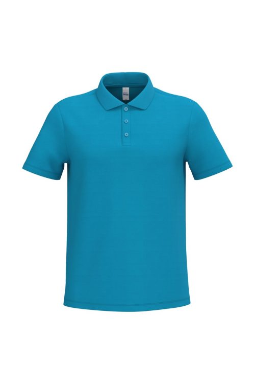 Herren Piqué-Poloshirt IB220 – iDeal Basic Brand in Ideal Atoll Blue