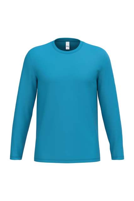 Ideal190 Unisex Lsl Tubular T-Shirt – iDeal Basic in Ideal Atoll Blue