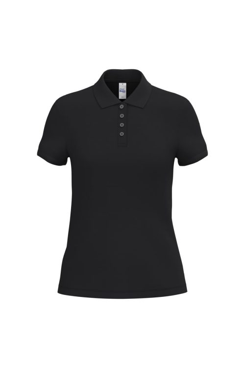 Damen Piqué-Poloshirt IB221 – iDeal Basic Brand in Ideal Black
