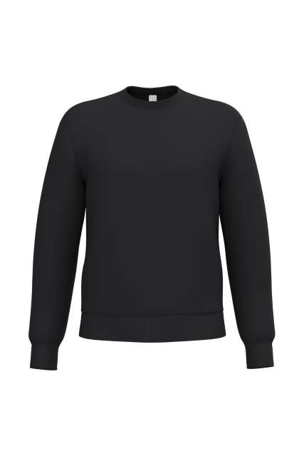 Unisex Basic Round Neck Tubular Sweatshirt – iDeal Basic in Ideal Black