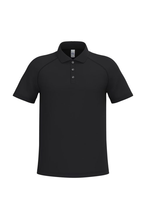 Herren Sport-Poloshirt IB200 – iDeal Basic Brand in Ideal Black