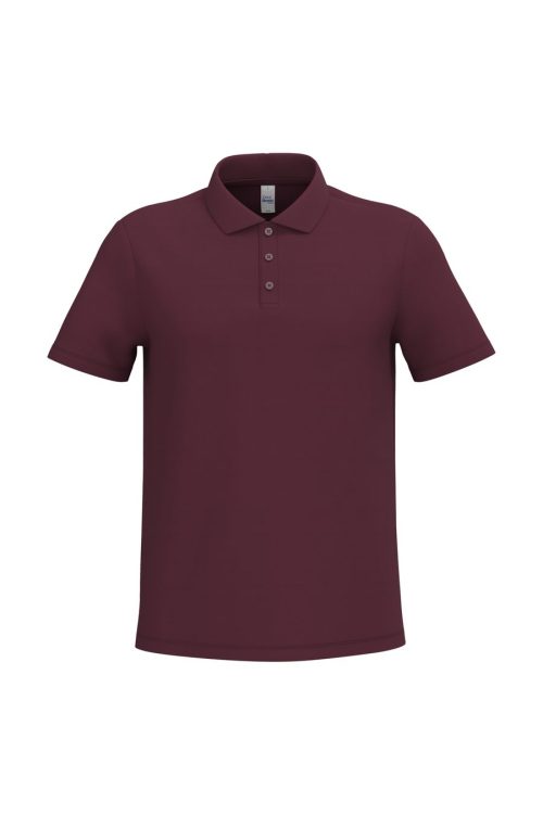 Herren Piqué-Poloshirt IB220 – iDeal Basic Brand in Ideal Burgundy