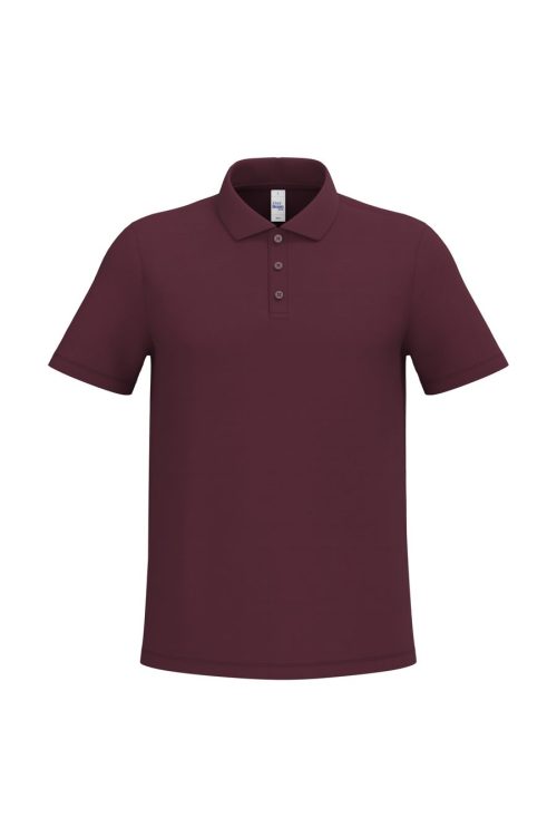 Herren Piqué-Poloshirt IB295 – iDeal Basic Brand in Ideal Burgundy