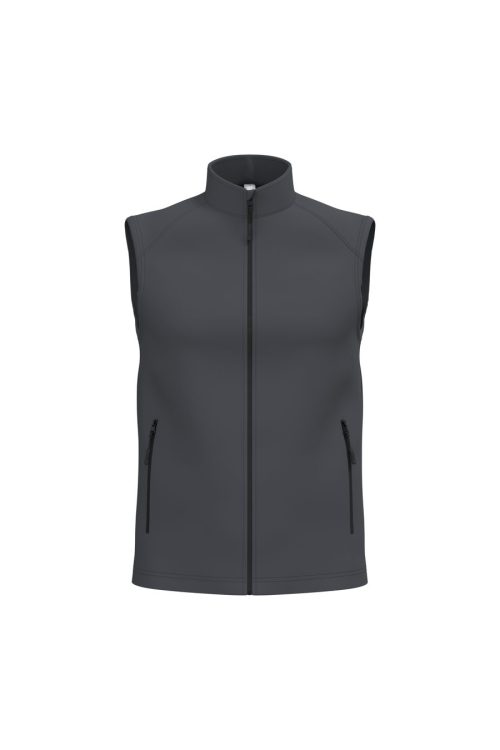 Unisex 2-Lagen-Softshell-Bodywarmer IB413 – iDeal Basic Brand in Ideal Dark Grey