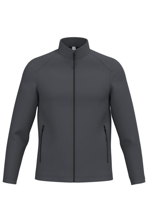 Herren 2-Lagen-Softshelljacke IB410 – iDeal Basic Brand in Ideal Dark Grey