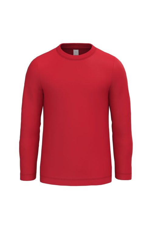 iDeal150 Kinder LSL T-Shirt IB314 – iDeal Basic Brand in Ideal Red