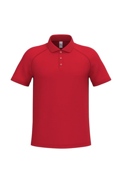 Herren Sport-Poloshirt IB200 – iDeal Basic Brand in Ideal Red