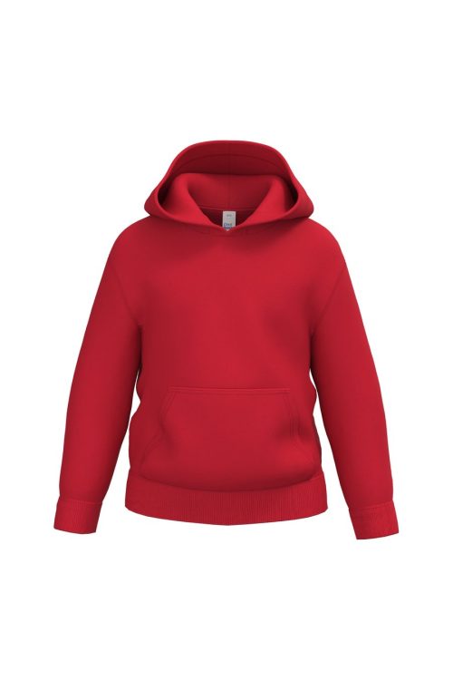 Kinder Hoodie IB403 – iDeal Basic Brand in Ideal Red