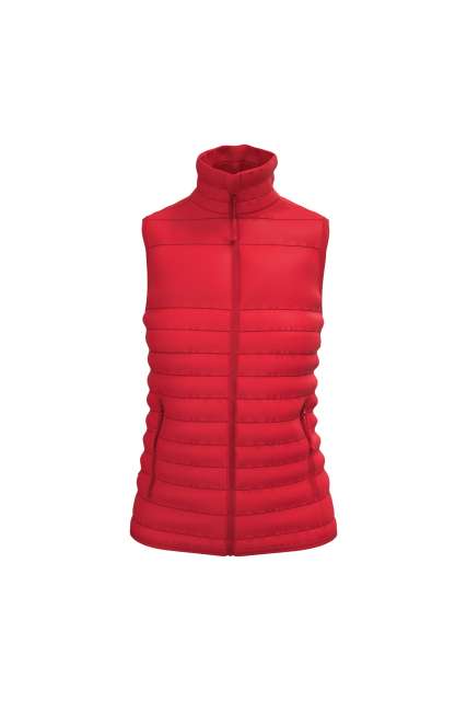 Ladies Padded Bodywarmer – iDeal Basic in Ideal Red