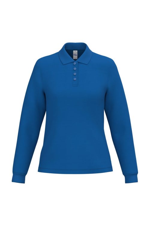 LSL Damen Piqué-Poloshirt IB291 – iDeal Basic Brand in Ideal Royal Blue