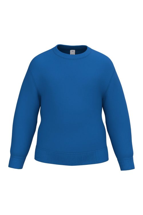 Kinder Rundhals-Sweatshirt IB401 – iDeal Basic Brand in Ideal Royal Blue