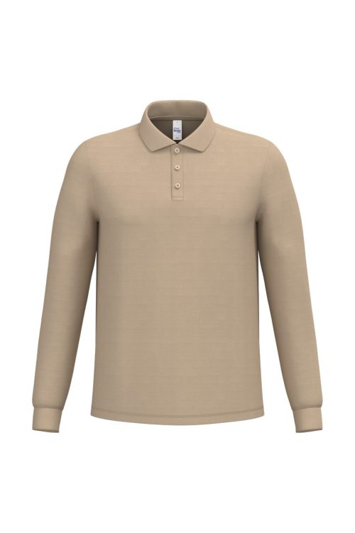 LSL Herren Piqué-Poloshirt IB290 – iDeal Basic Brand in Ideal Sand