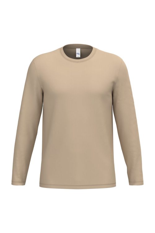 iDeal190 Unisex LSL T-Shirt IB323 – iDeal Basic Brand in Ideal Sand