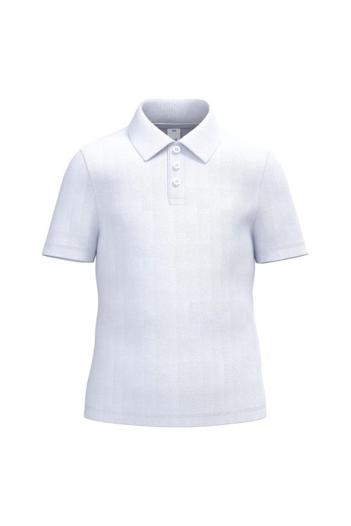 Kinder Piqué-Poloshirt IB297 – iDeal Basic Brand in Ideal White