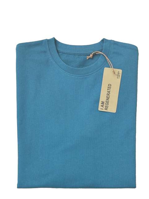 Banff Sustainable Sweatshirt – Ecologie in Ink Blue Plain