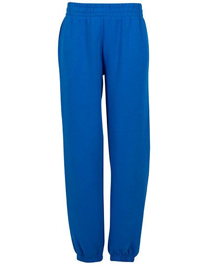 Ladies Basic Sweatpants – Build Your Brand Basic in Intense Blue