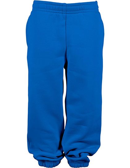 Kids Basic Sweatpants – Build Your Brand Basic in Intense Blue