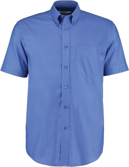 Workwear Oxford Hemd kurzarm KK 350 (13,5-18) – Kustom Kit in Italian Blue