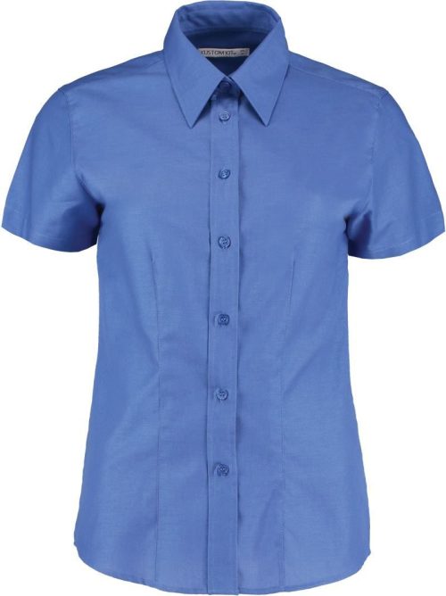 Workwear Oxford Bluse kurzarm KK 360 (26-28) – Kustom Kit in Italian Blue