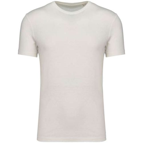 Unisex Organic Cotton And Linen T-Shirt – Spasso in Ivory
