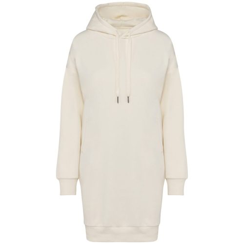 Kapuzensweatshirtkleid für Damen NS5005 – Native Spirit in Ivory