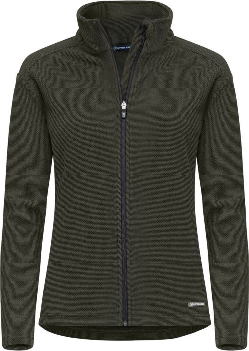 Damen Fleece Jacke "Hunts Point" Hunts Fleece Jacket Women – Cutter & Buck in Ivy Green